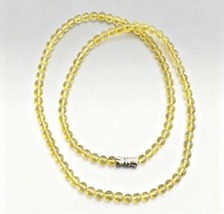 YY2618  MD181收藏级蓝珀项链4mm