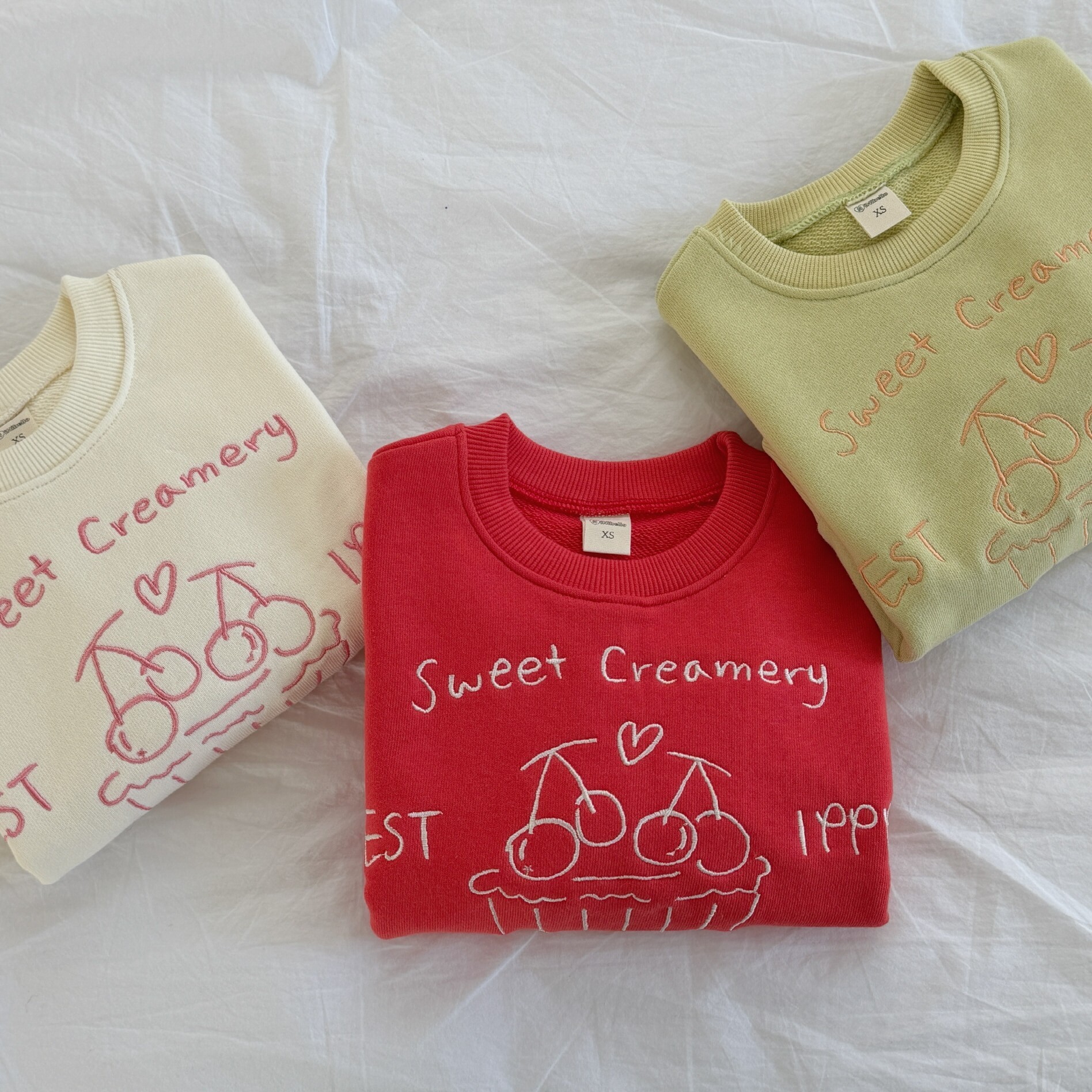 90-130 櫻桃派親子大學T 3色