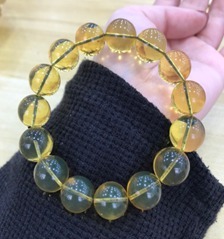 YY2621  MD181收藏级蓝珀手串13mm