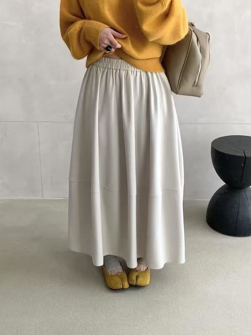 260 磨毛A字花苞圓裙