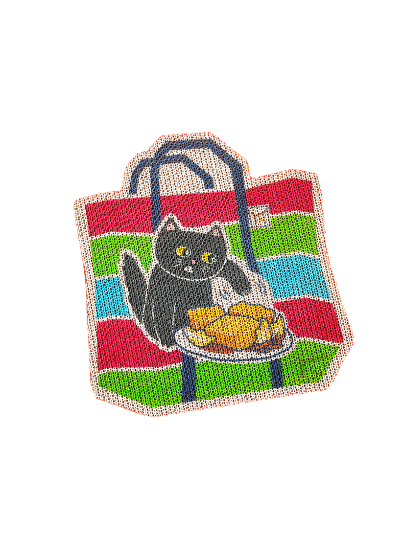 厚呷小吃雙面貓抓板-臭豆腐