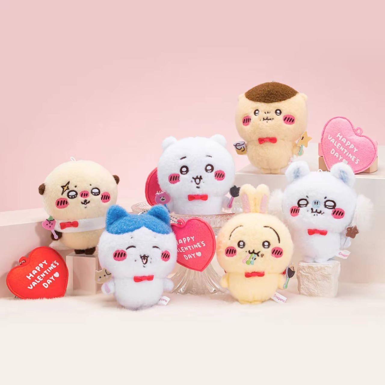 KTQ STORE ‧ Chiikawa 吉伊卡哇 正版授權 情人節系列 吊飾 娃娃