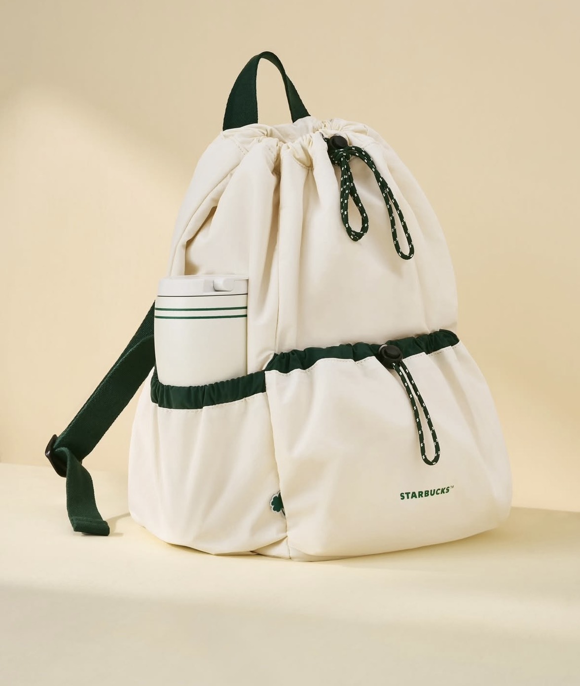 【OWN】星巴克 福袋 韓國限定 限量 週邊 背包 束口袋 保溫瓶 保溫杯 配件 玻璃杯