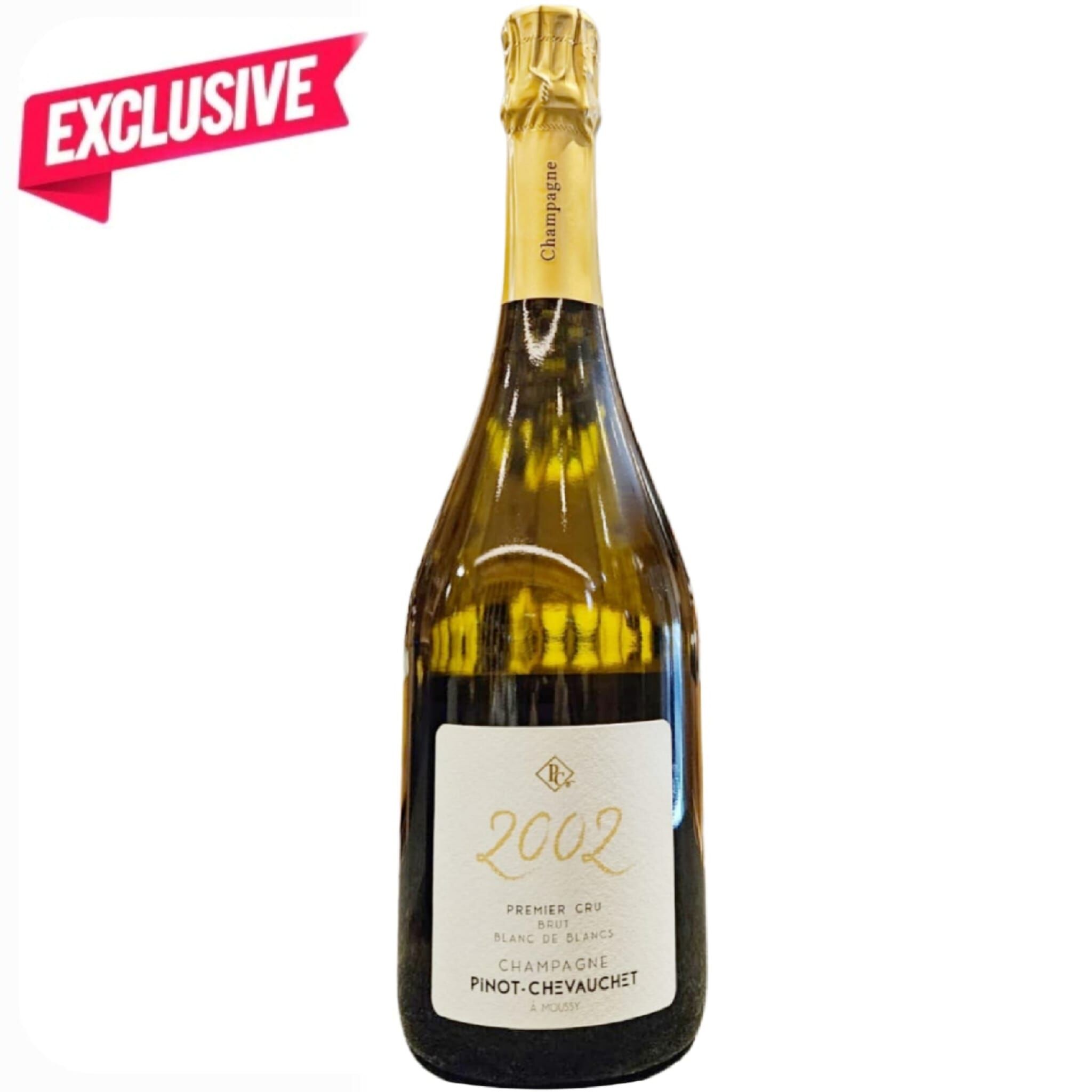 2002 Champagne Pinot Chevauchet Millesime Brut Blanc De Blanc Premier Cru