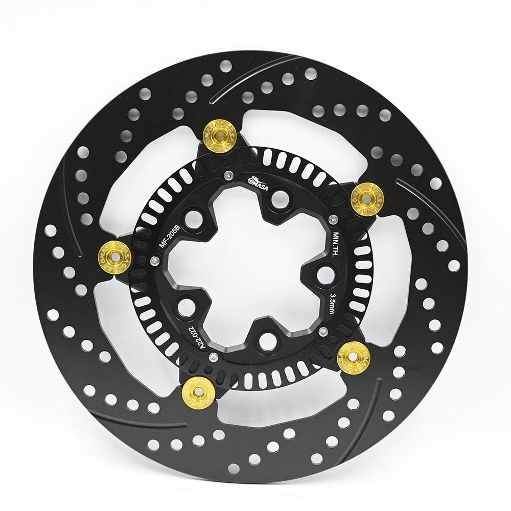 【MASA】MF-200B 系列 前浮動碟 輕量化-黑金碟