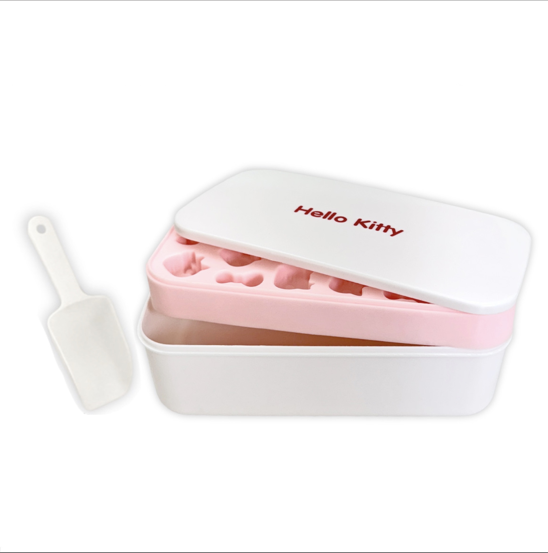 【Hellokitty】凱蒂貓矽膠按壓冰盒 模具冰格盒 食品級製冰 製冰盒