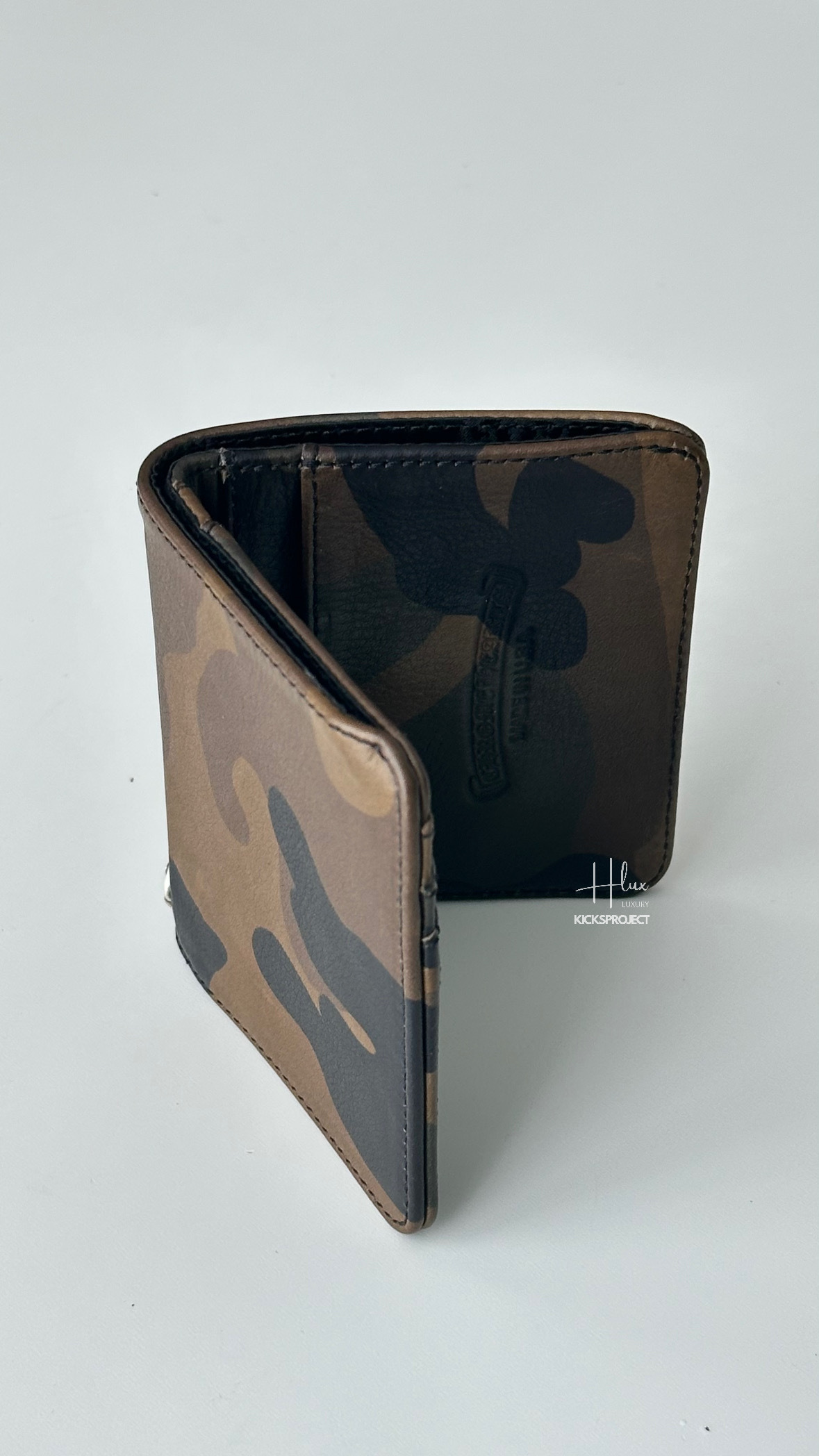 Chrome hearts tank camo card wallet
