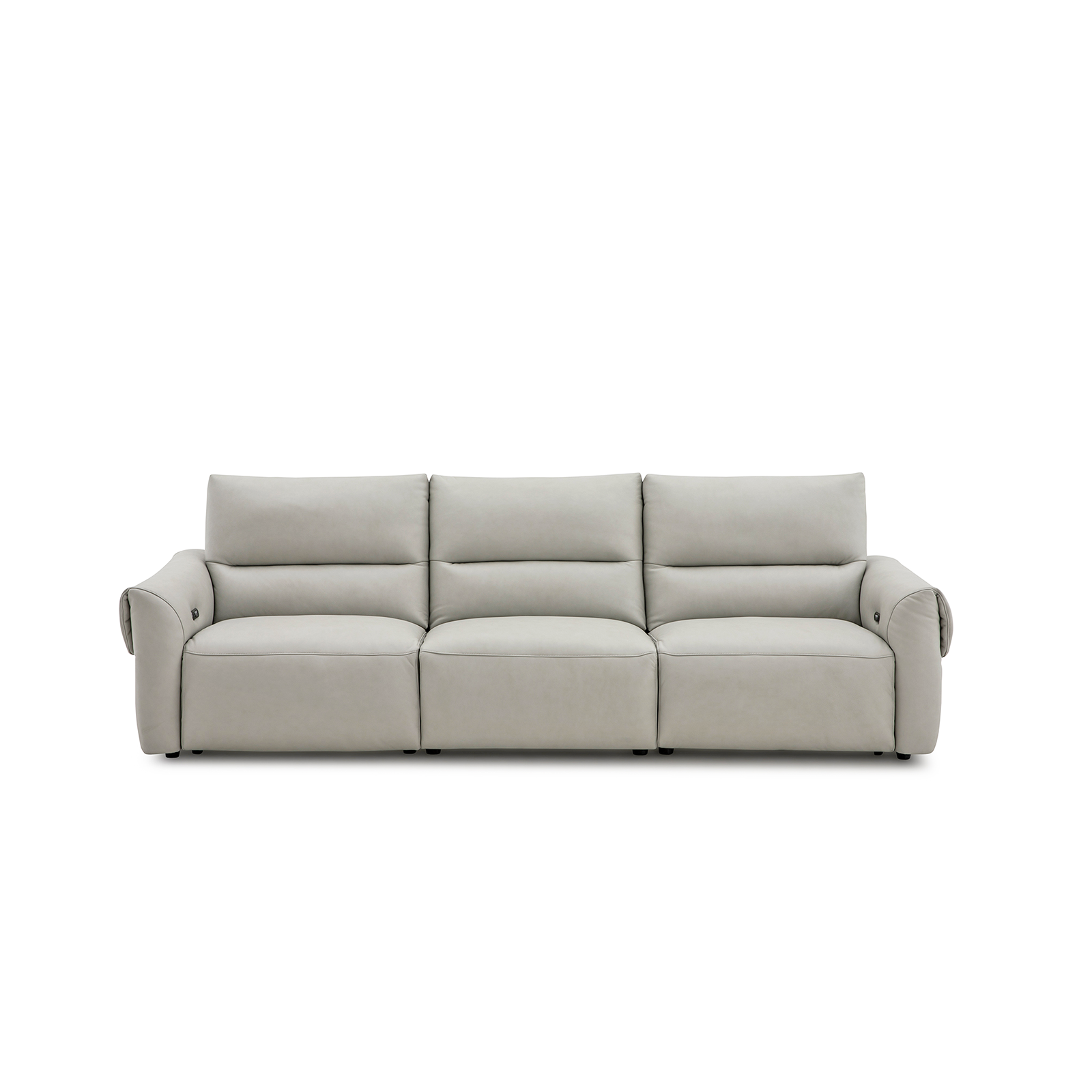 牛皮電動沙發 - 白灰色〔SFCL380〕