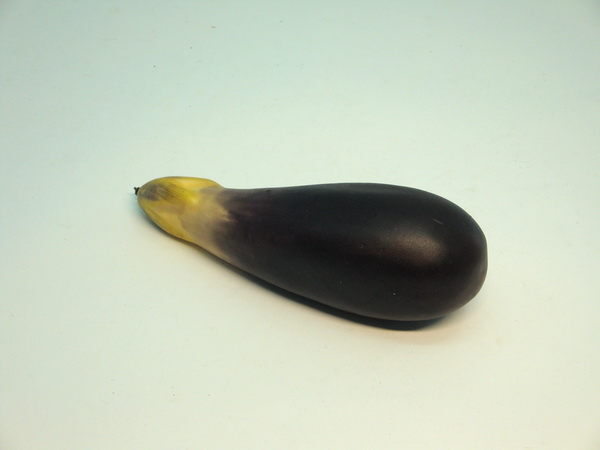 《食物模型》POLY 茄子 蔬菜模型 - B2008