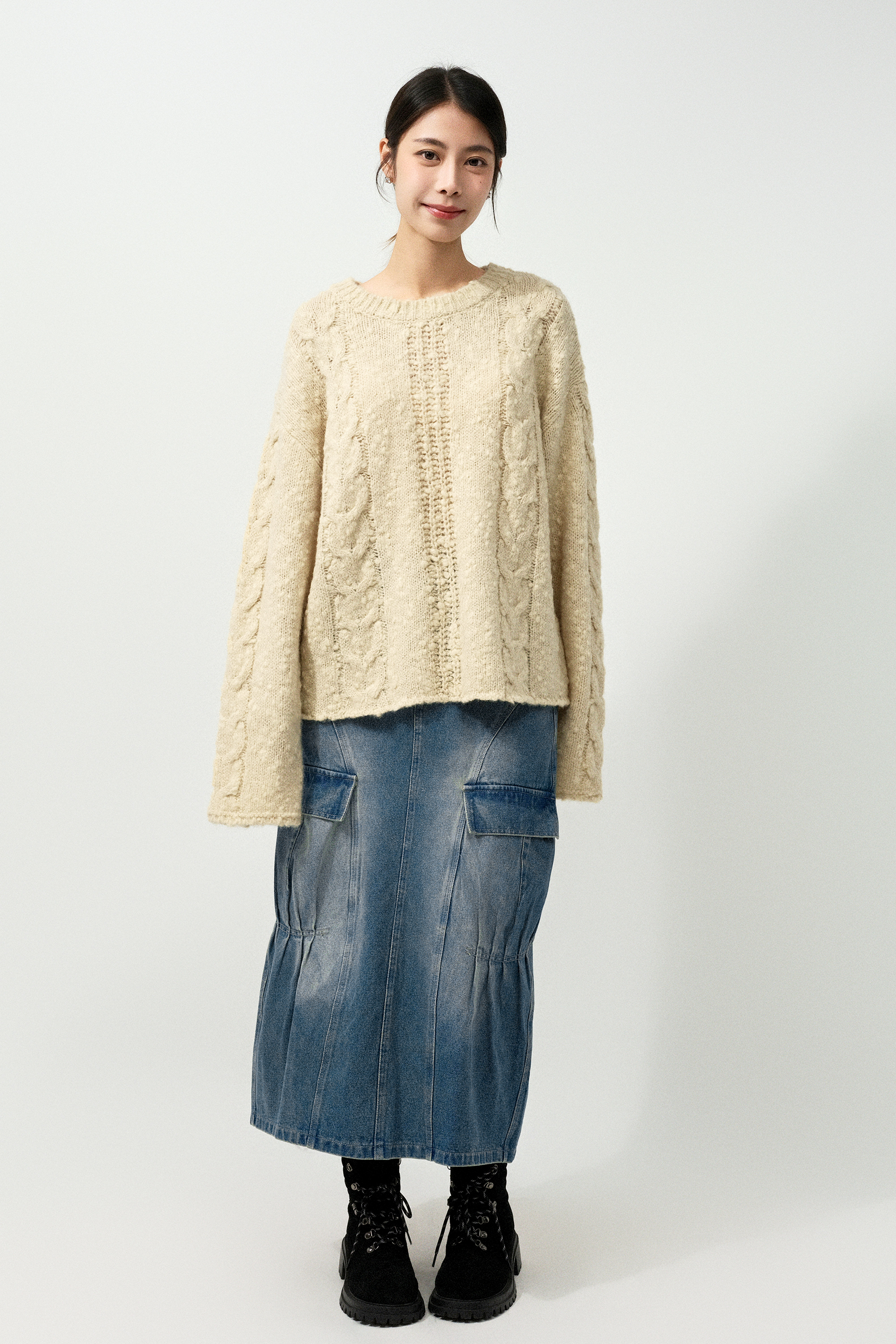 FW25_0351（上衣＋半截裙）