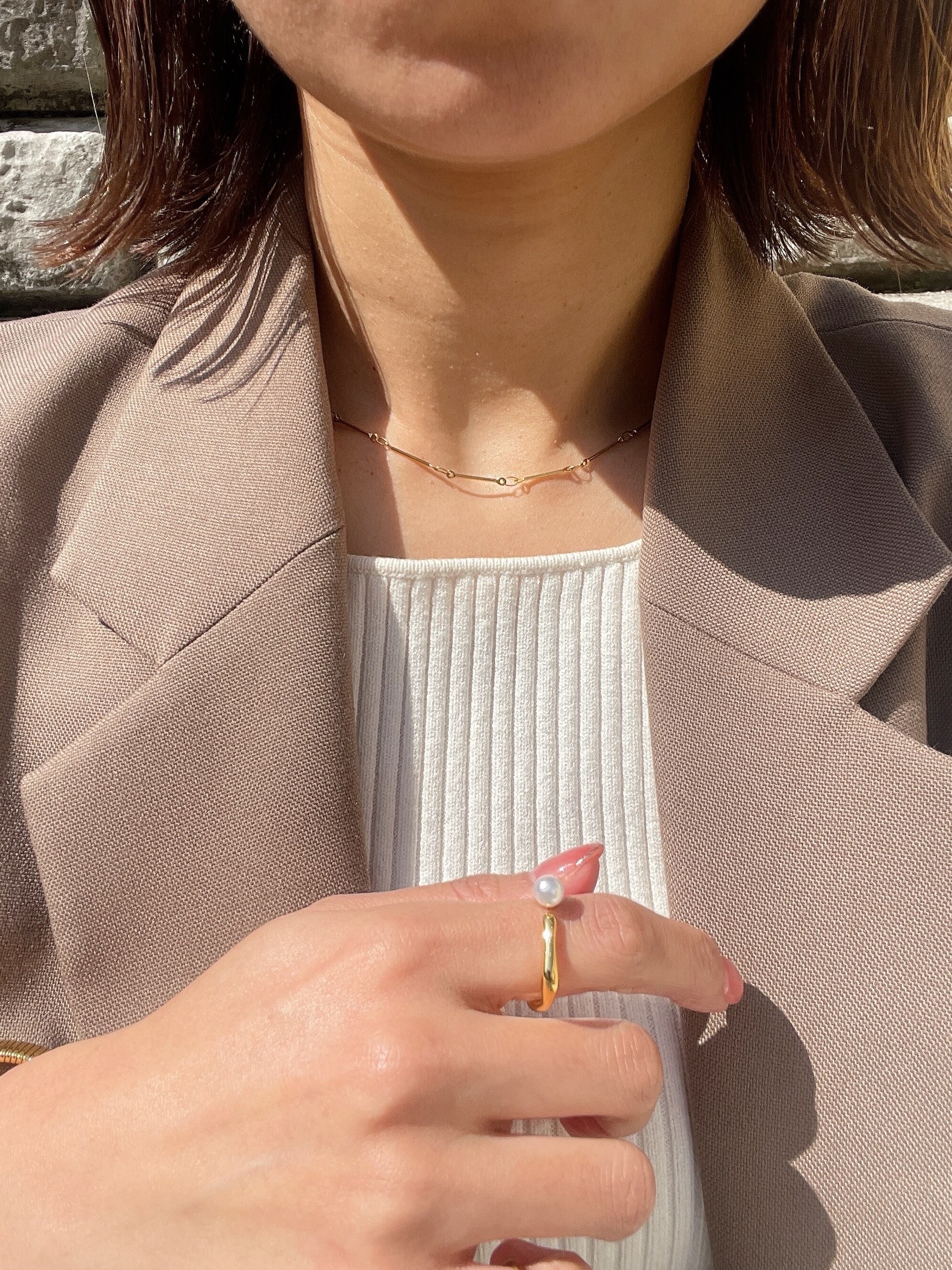 bone chain necklace
