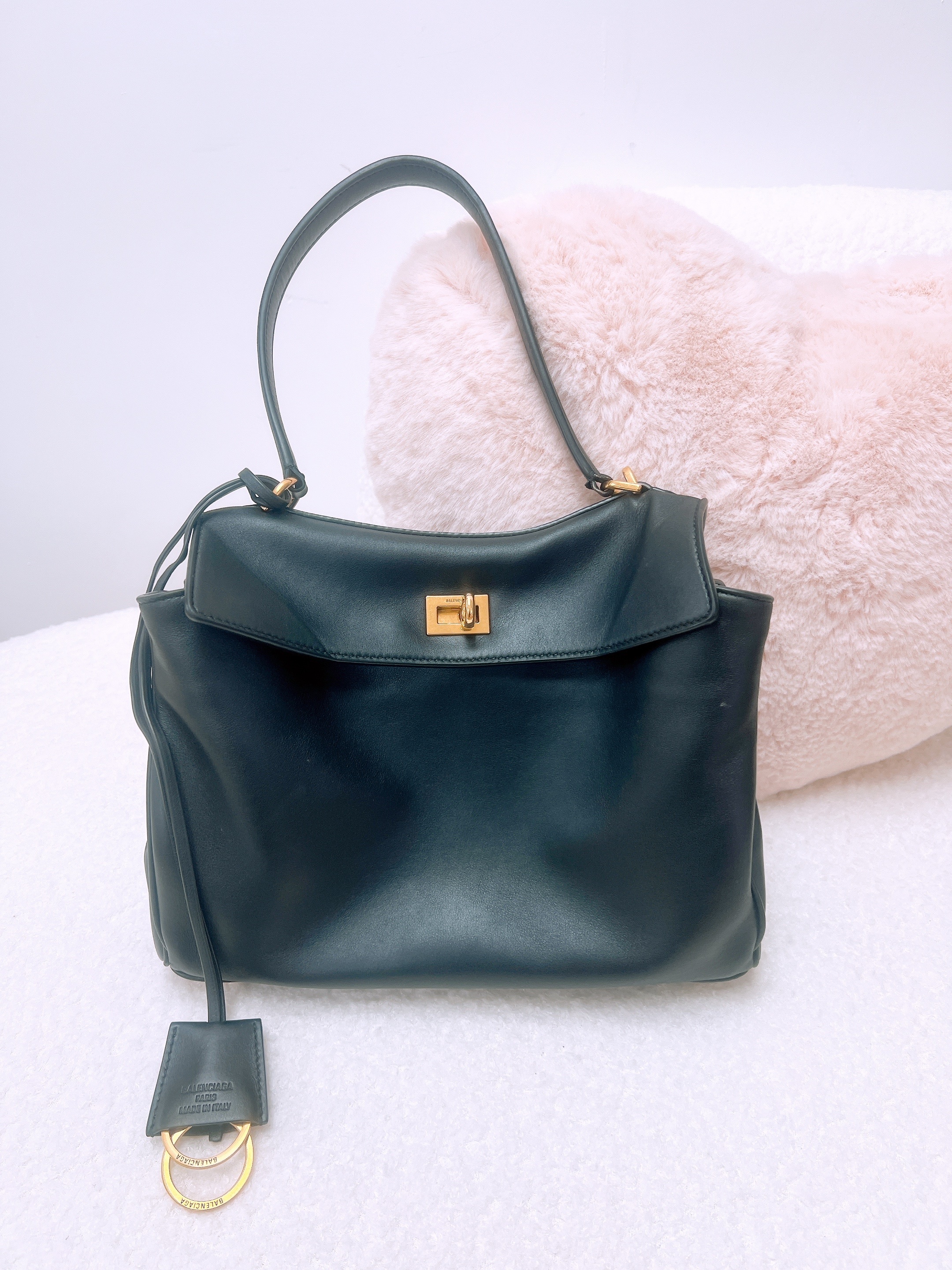 Balenciaga rodeo small black GHW