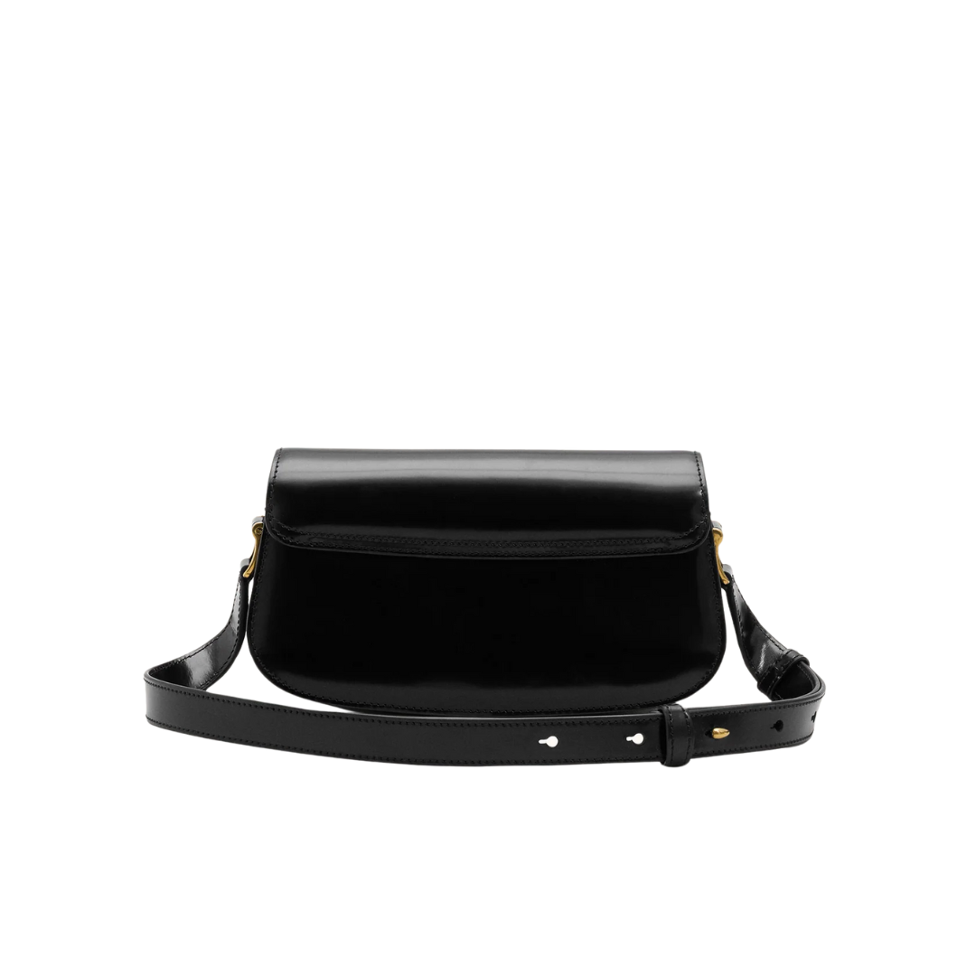 1FF0101-240 [AMI PARIS] Cow Leather Shoulder Paris Paris Bag Black (SS26) #ULL719.AL0139.001 (B-EU-E)