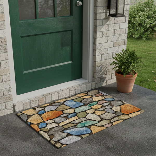 琢石美學玄關除塵地墊