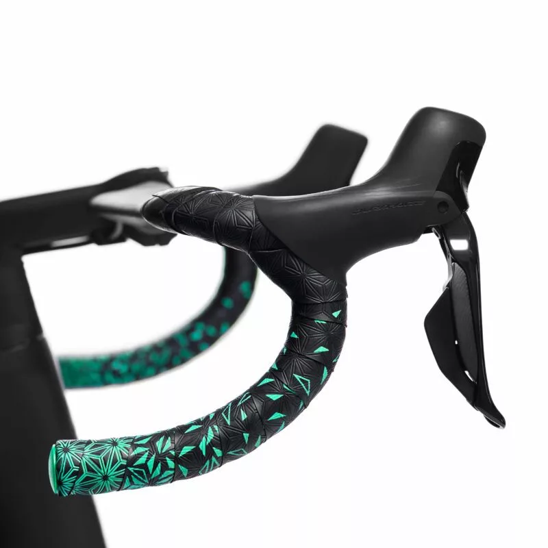 【SUPACAZ】自行車把帶 公路車把手纏繞帶 STARFADE BT-79 藍綠色