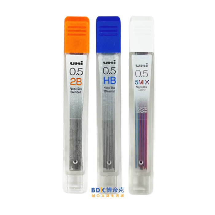 【促銷】uni 三菱鉛筆 Nano Dia最強自動鉛筆筆芯(裸裝) 0.5mm UL05-102ND 系列