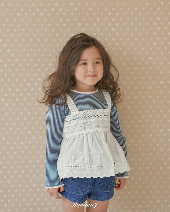 正韓春BananaJ 美好春天雕花背心