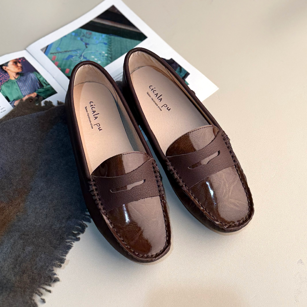 2130 質感咖 莫卡辛