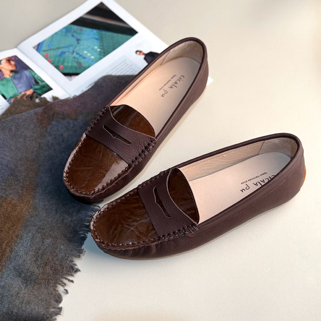 2130 質感咖 莫卡辛