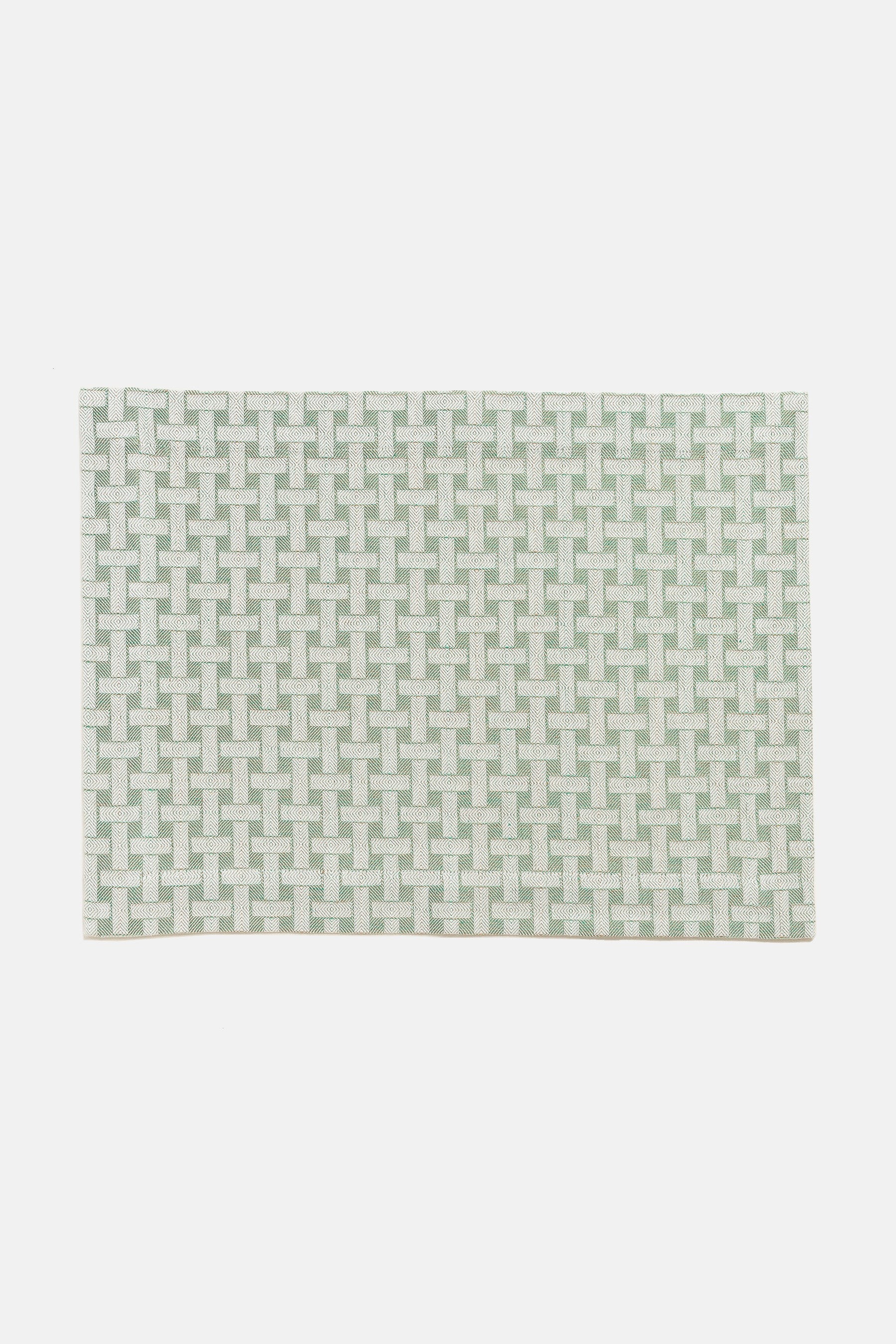 F24 設計餐墊＿灰色調的藍綠色