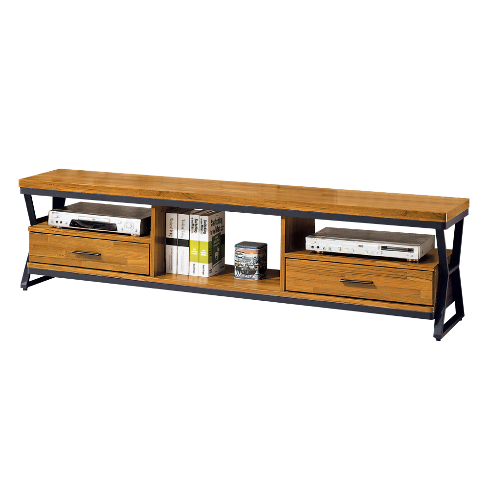 柏蒂家居-庫珀工業風6尺電視長櫃/視聽櫃