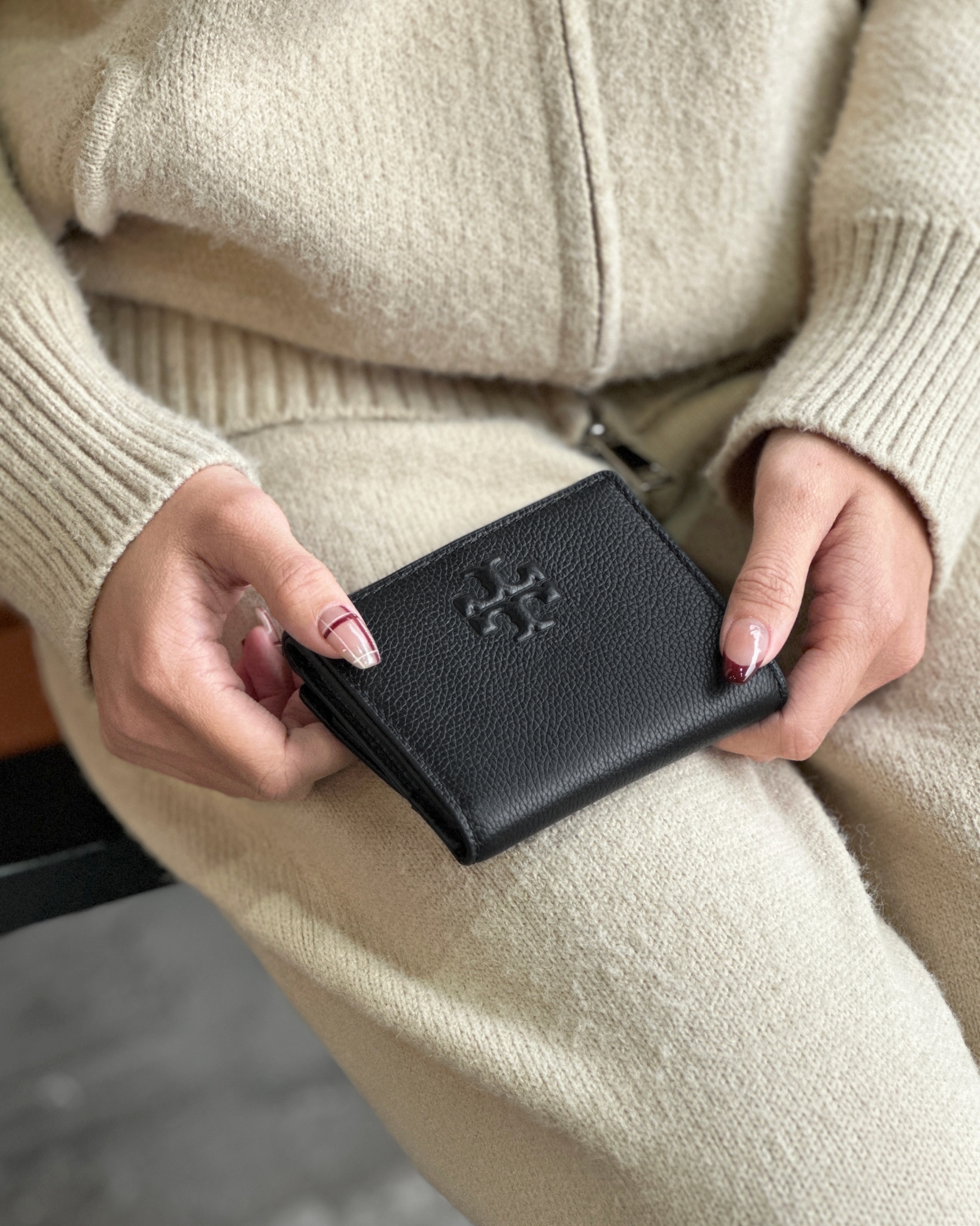 Tory Burch TB THEA 三折短夾 女生短夾