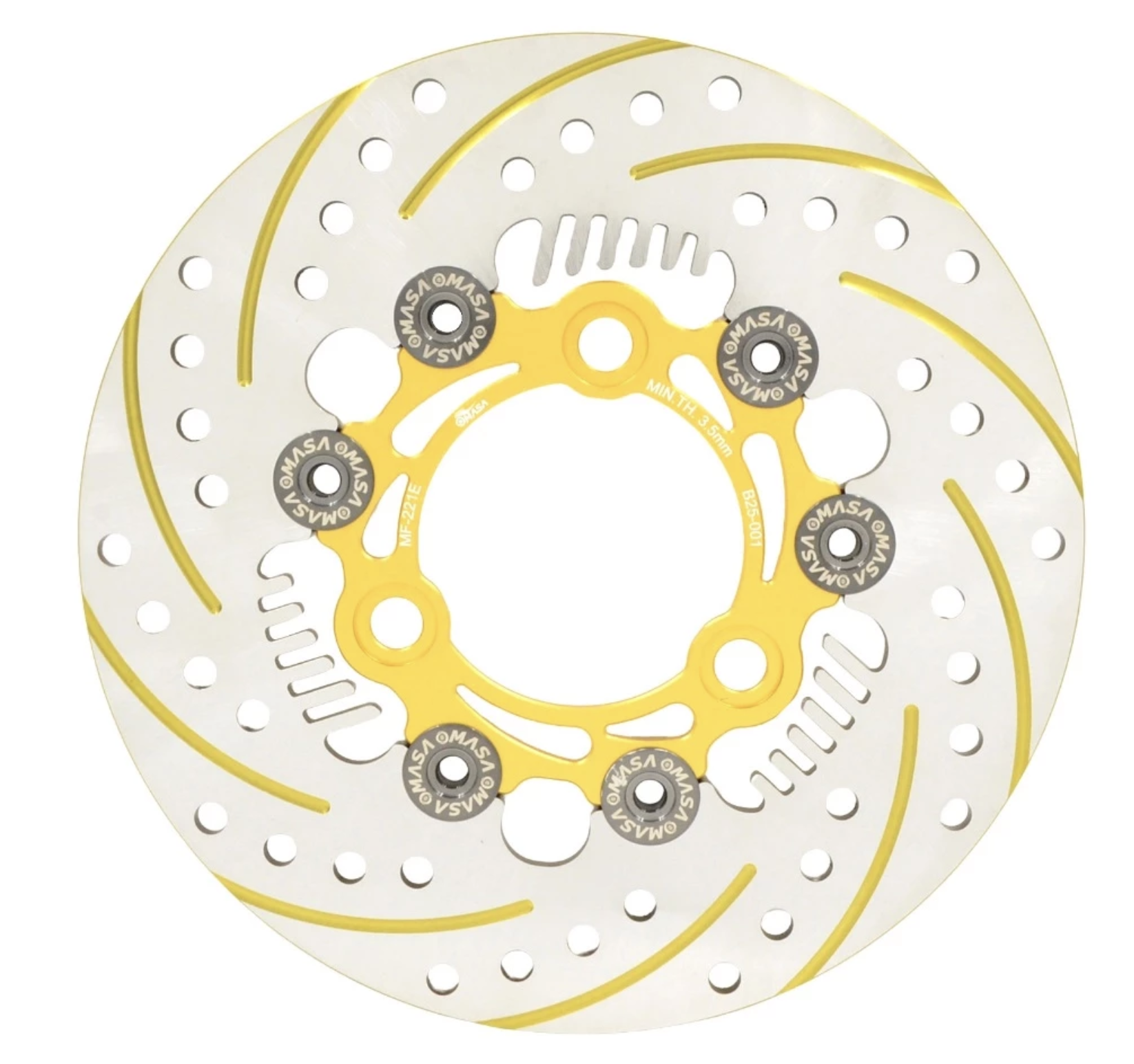 【MASA】MF-200E 系列 前浮動碟 散熱-鰭片版 DIO50/高手100/奔騰G3~G4/VJR/MANY