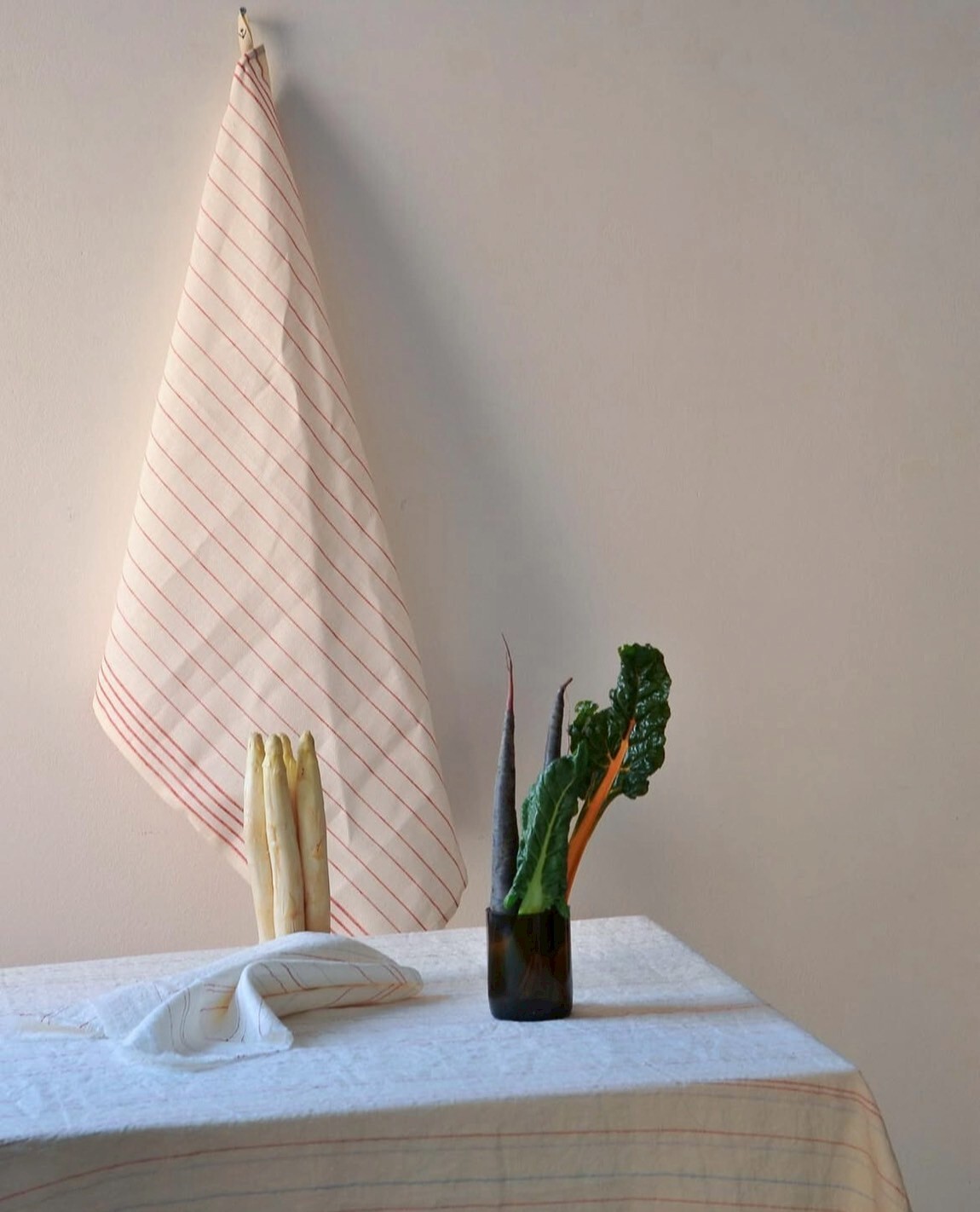 Riga Gabry 茶巾＿岩色／多彩條紋