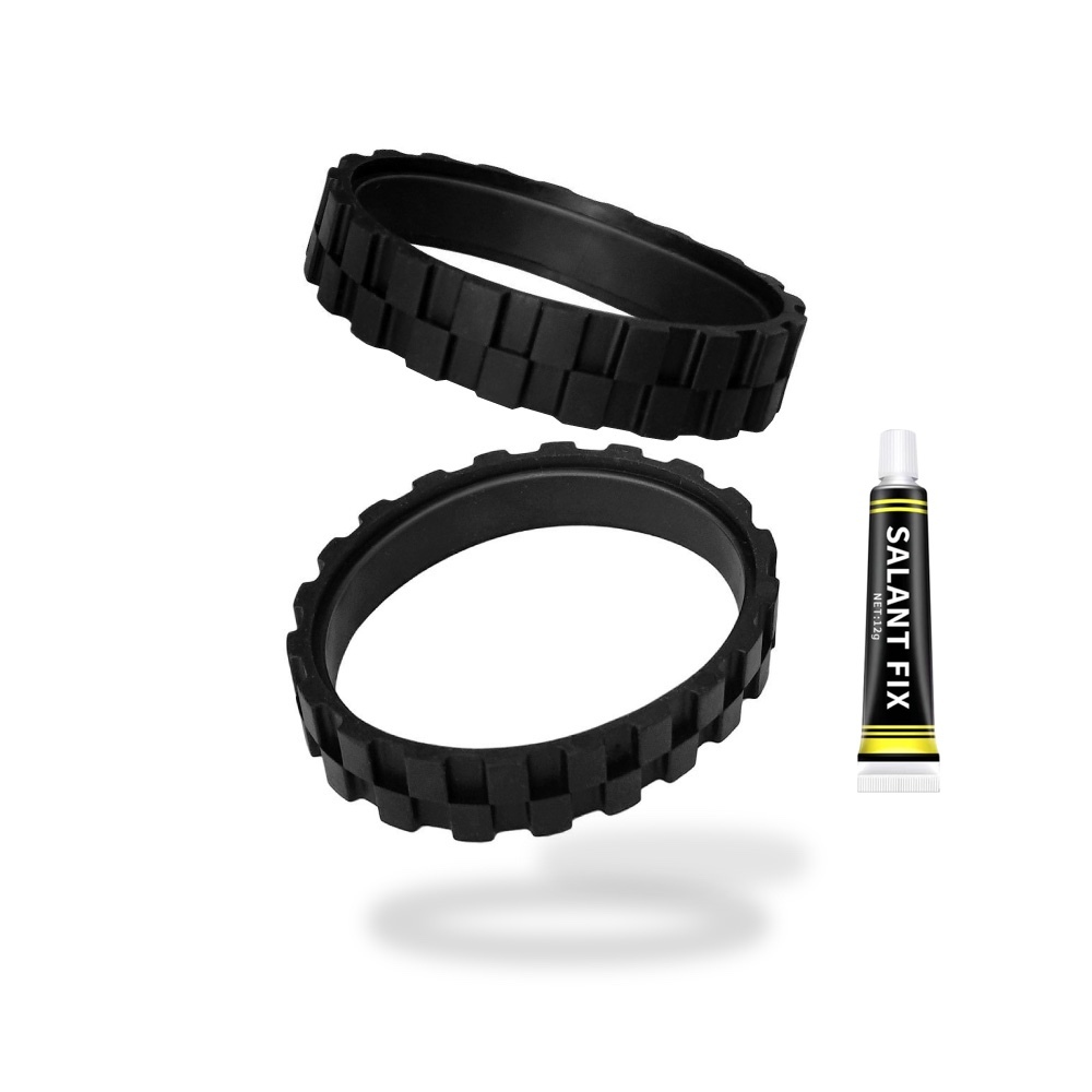 【irobot 小米 米家 石頭】掃地機器人 輪胎皮通用款 贈免釘膠