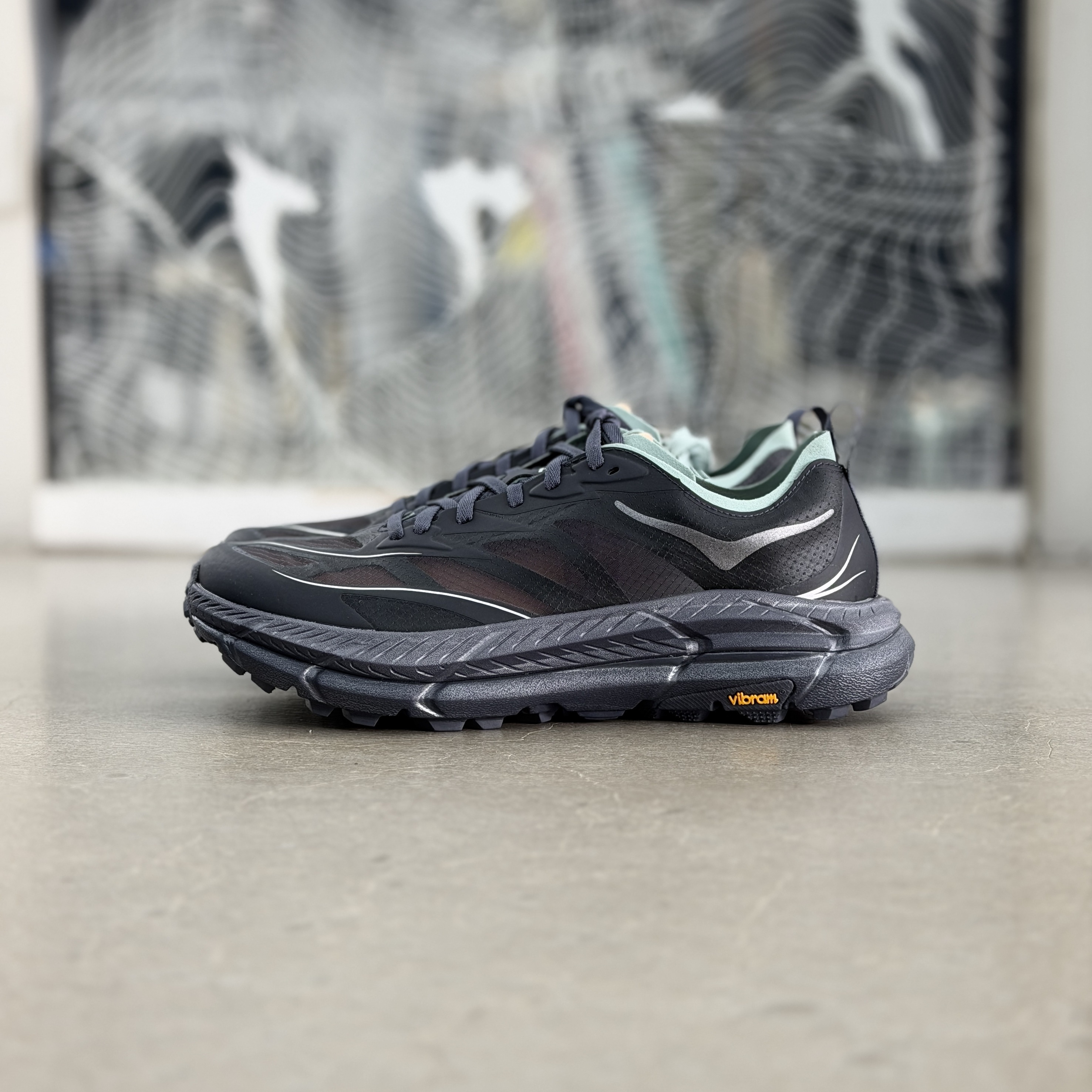 Hoka One One Mafate Speed 4 Lite Grey Jade l 1168450CJD