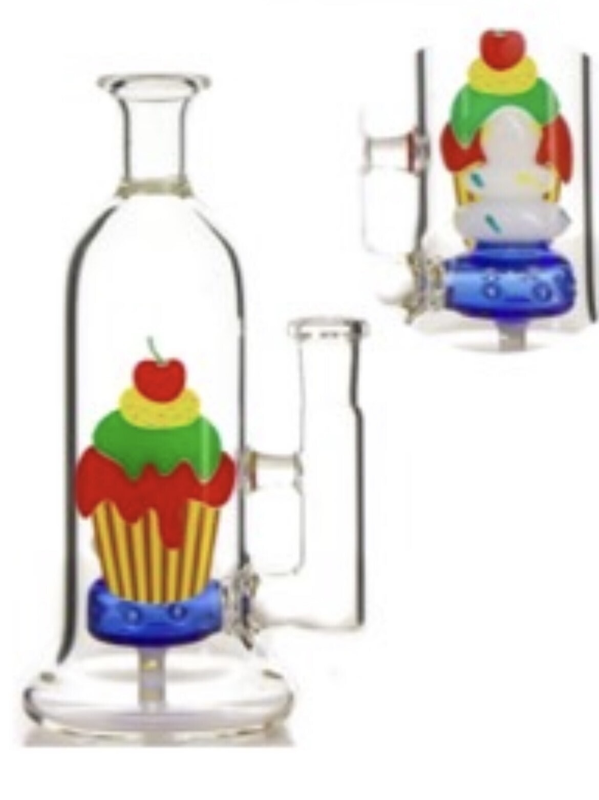 Cake Glass Bong 蛋糕玻璃水煙壺 WP-3221