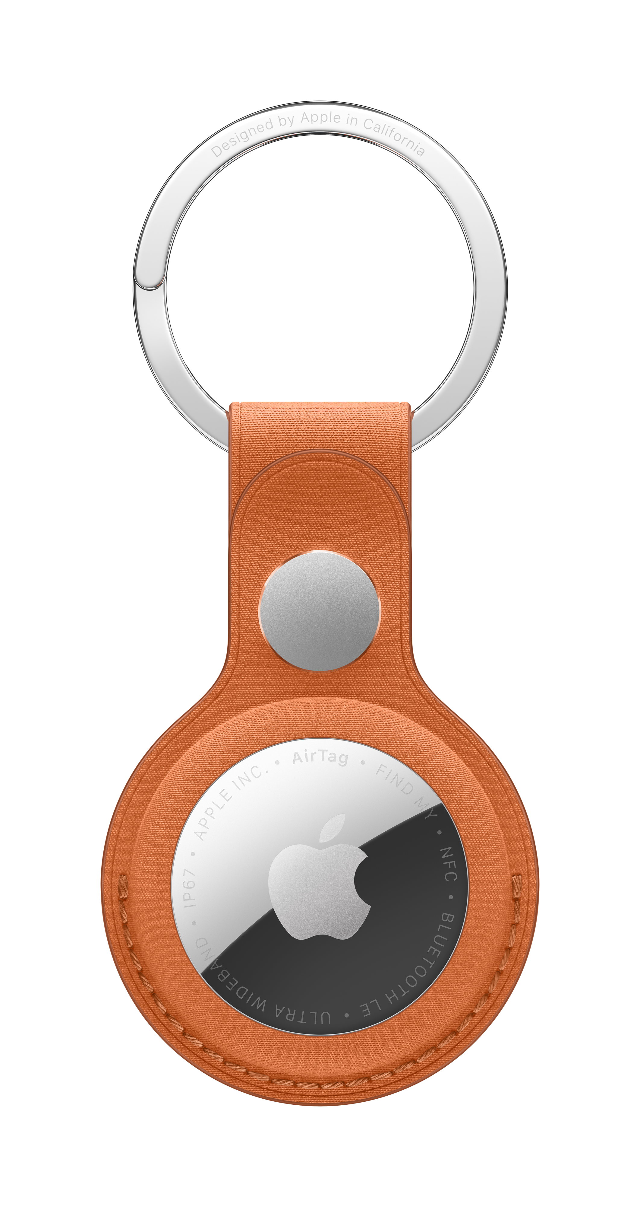 AirTag 精細織料鑰匙圈