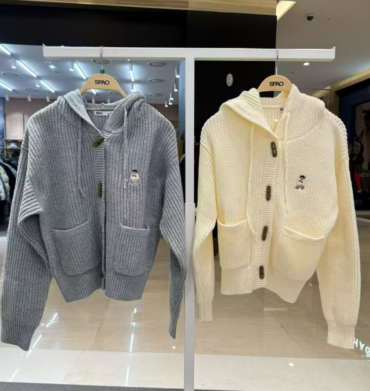 韓國代購 SPAO 26年新款連帽外套SPCKG12G51