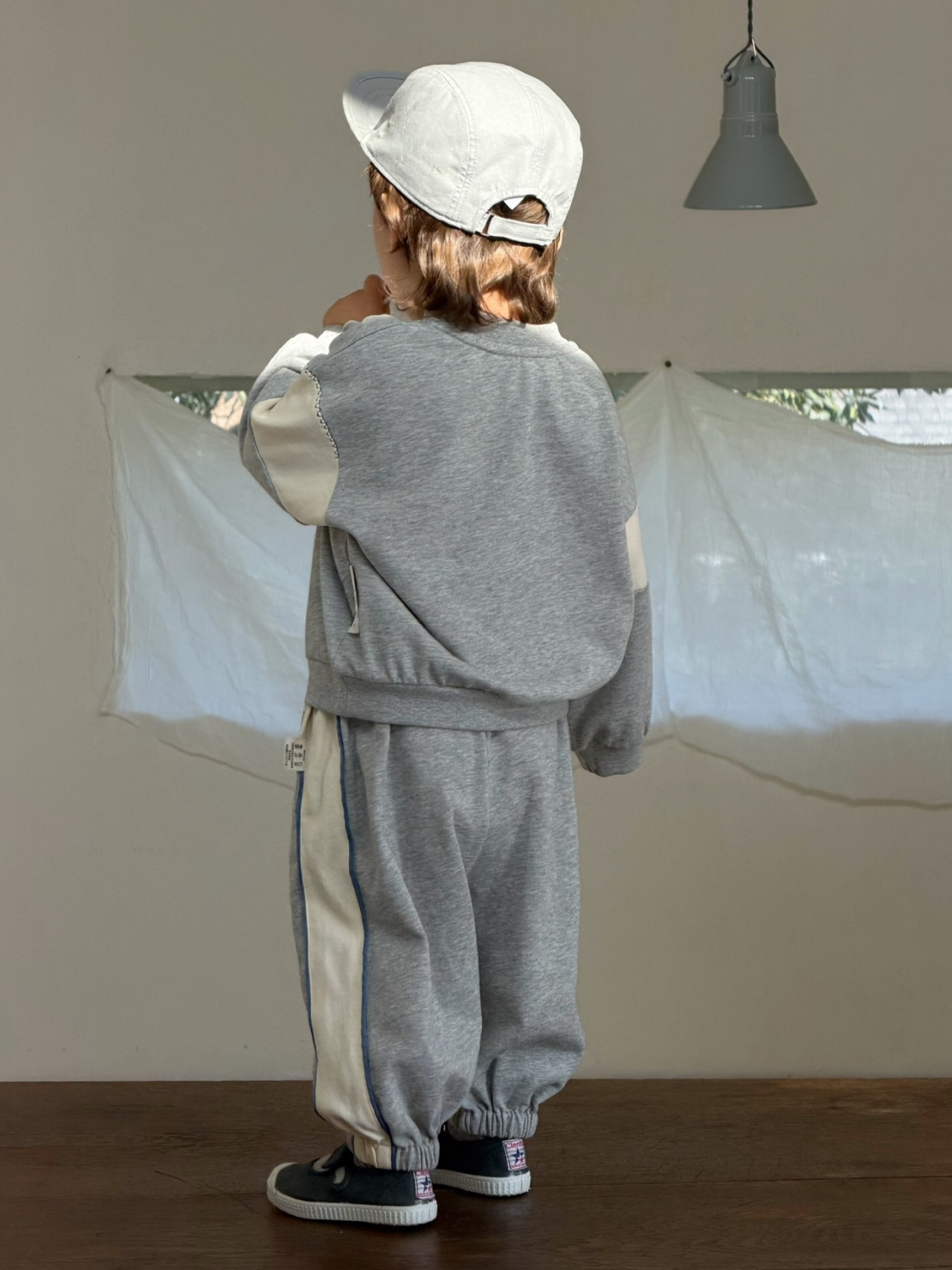 26春 圓領拼色套裝