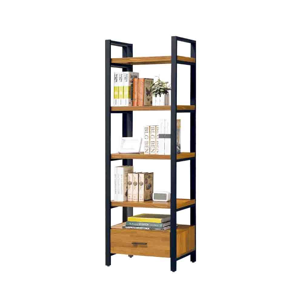 柏蒂家居-庫珀工業風2尺工業風書架/展示置物架