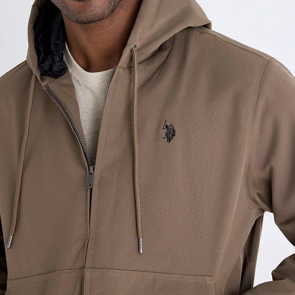 『FB社團 限時限定 』us polo jacket 淺摩卡色