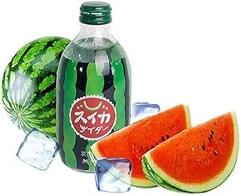 【6支優惠】西瓜口味梳打汽水 300ml 日本直送 此日期前最佳：2026/11/28
