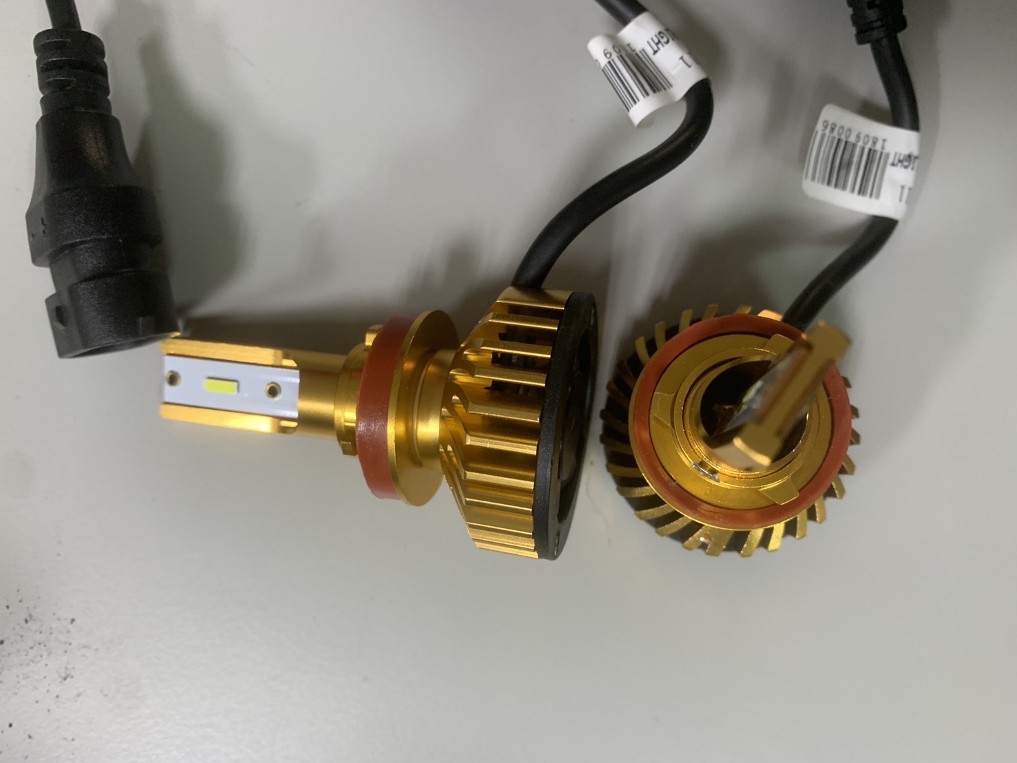 【庫存出清】PF3 H8 H11 H16 直上型 白光 LED 大燈 霧燈 七天保固 一組兩顆合售