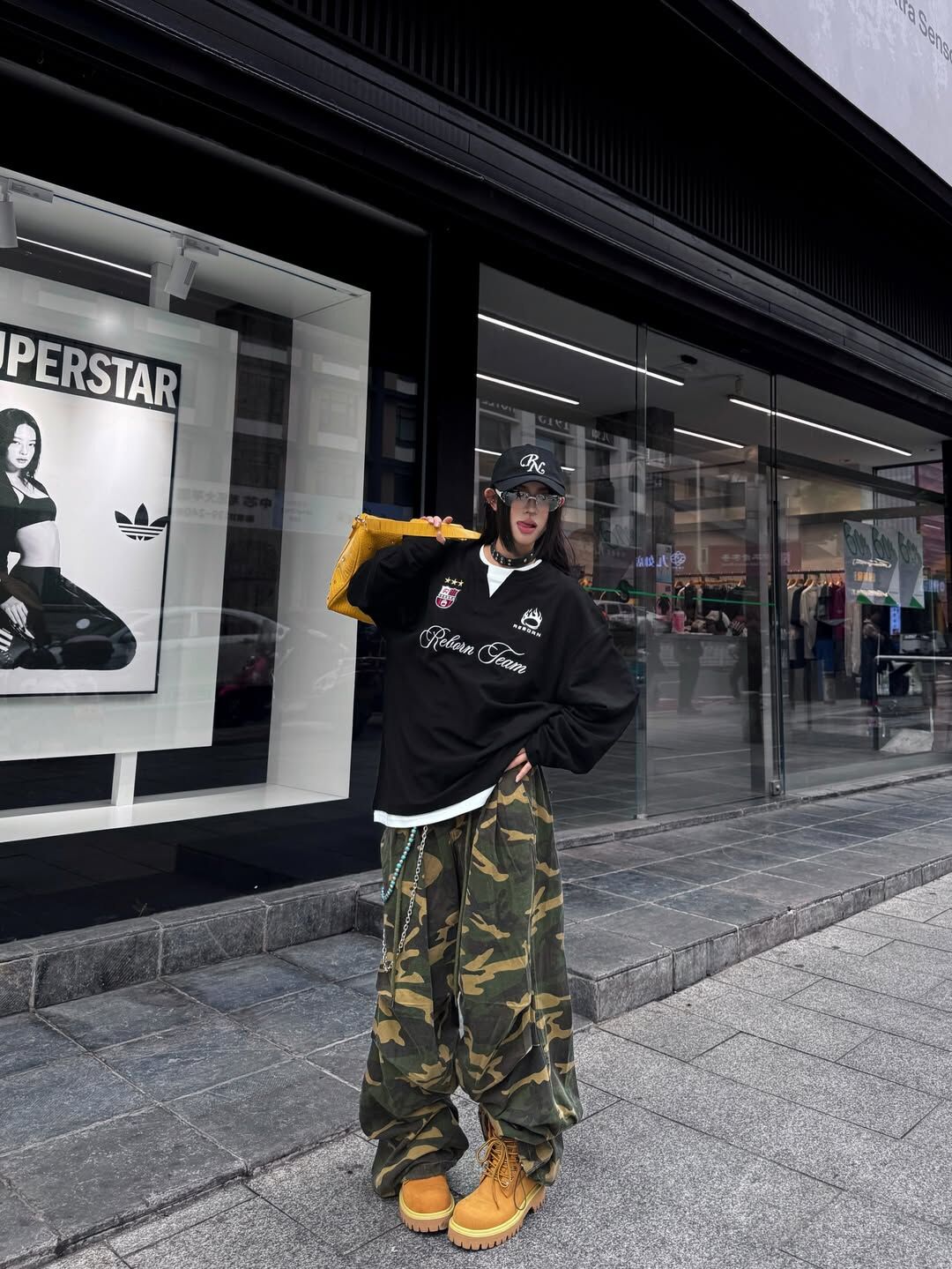 Reborn Stitch Logo Polo Cap 刺繡 帽子 老帽 兩色