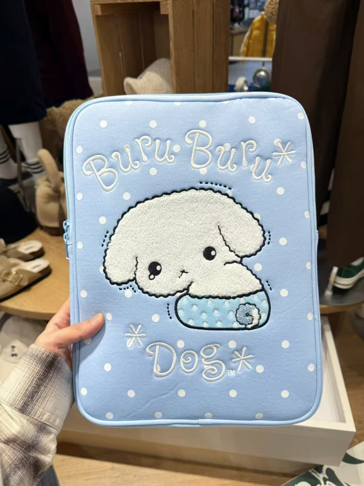 韓國代購 SPAO 小狗平板包