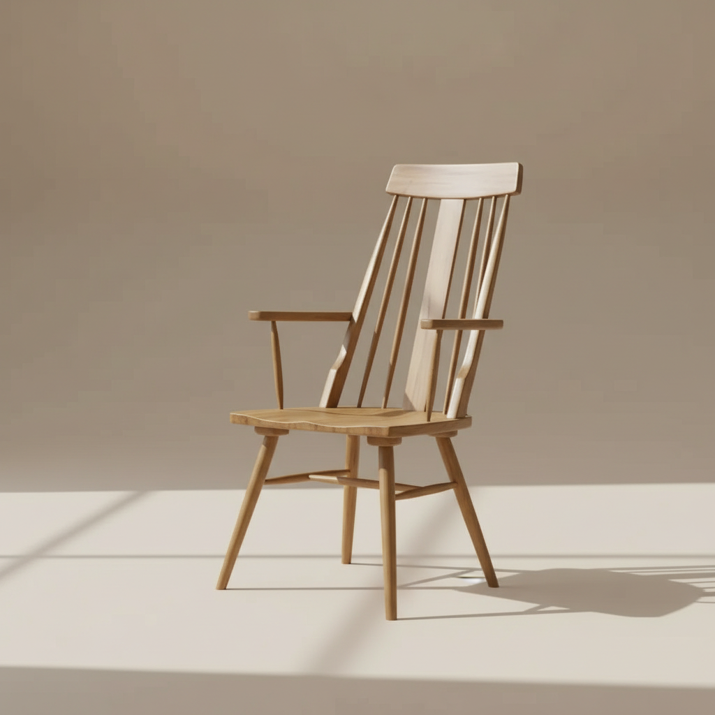 Brandon 布萊登︱北美胡桃木︱高背款扶手餐椅