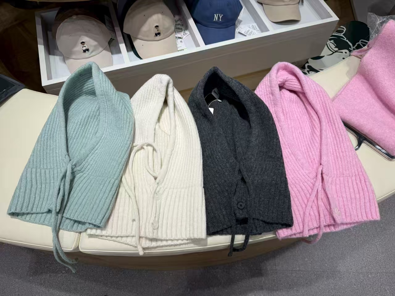 韓國代購 SPAO 新款冷帽SPACF4V60（不包括圍巾）