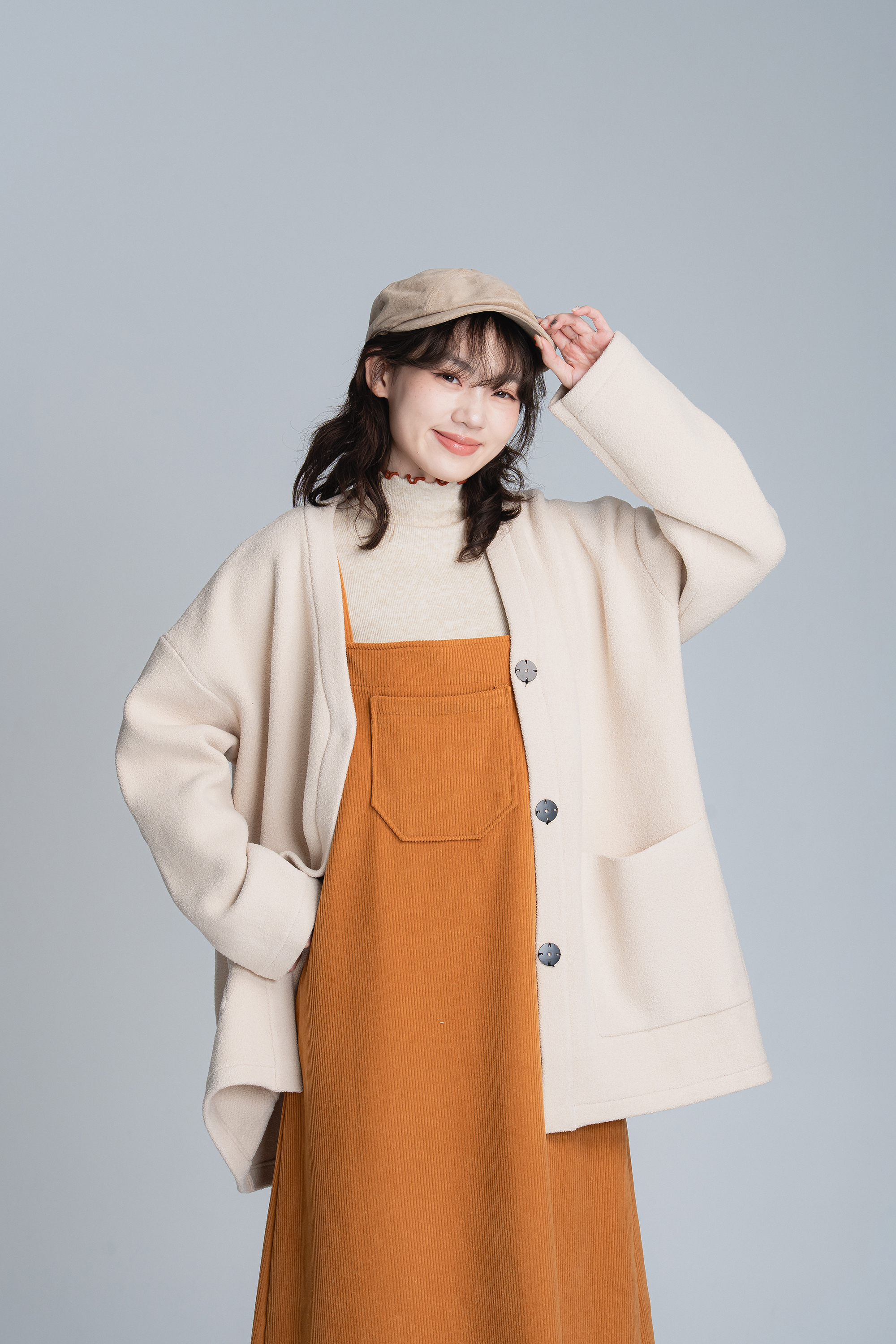 質感小磅數開襟衫 2色