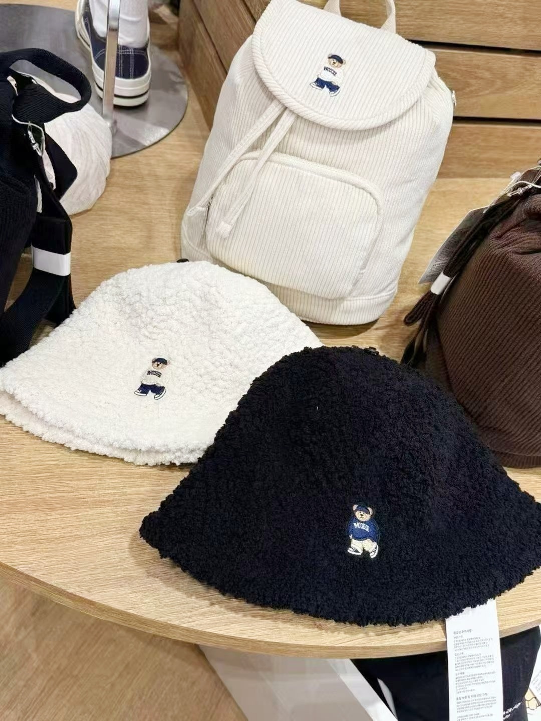 韓國代購 SPAO 新款毛毛漁夫帽SPACF4TAY1