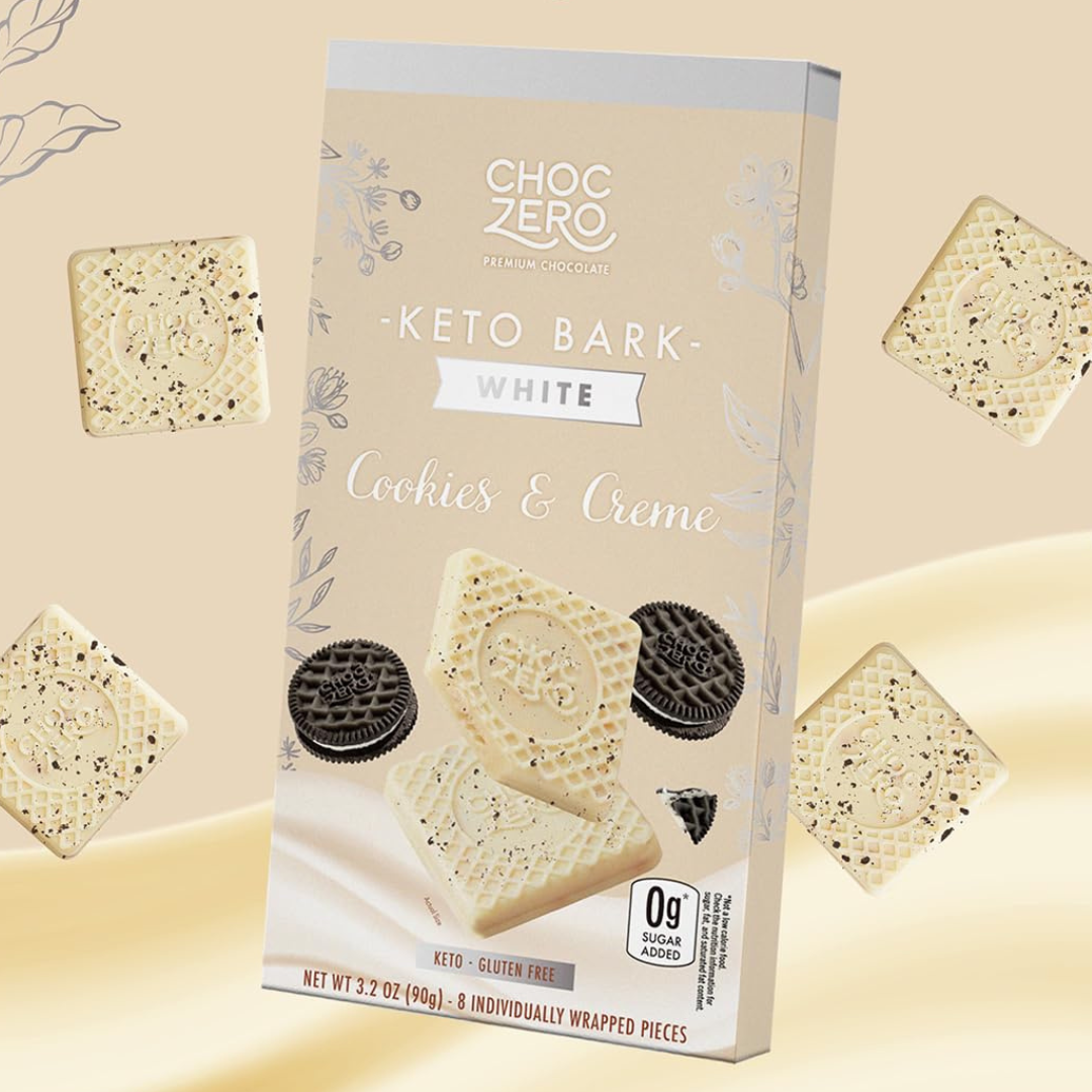 [盒裝]  Choczero 白朱古力 曲奇奶油忌廉 朱古力塊90g