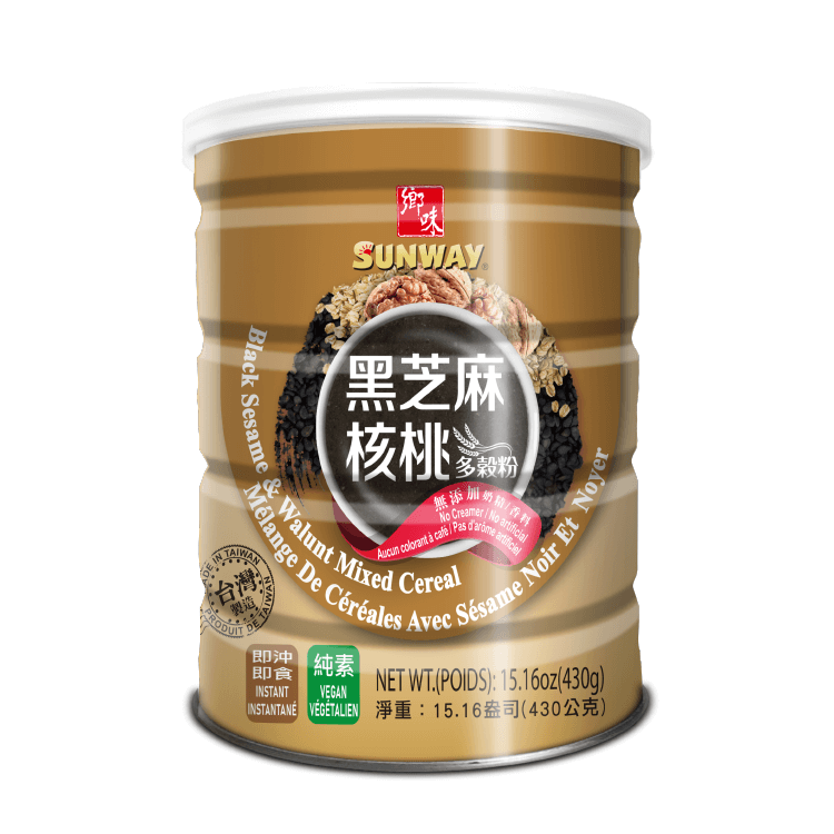 鄉味-多穀粉─黑芝麻核桃