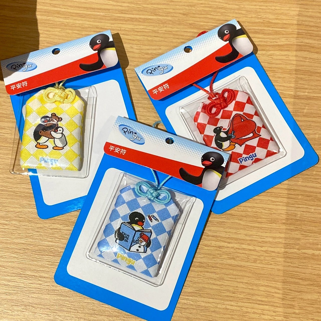 PINGU 企鵝家族 御守香囊 吊飾