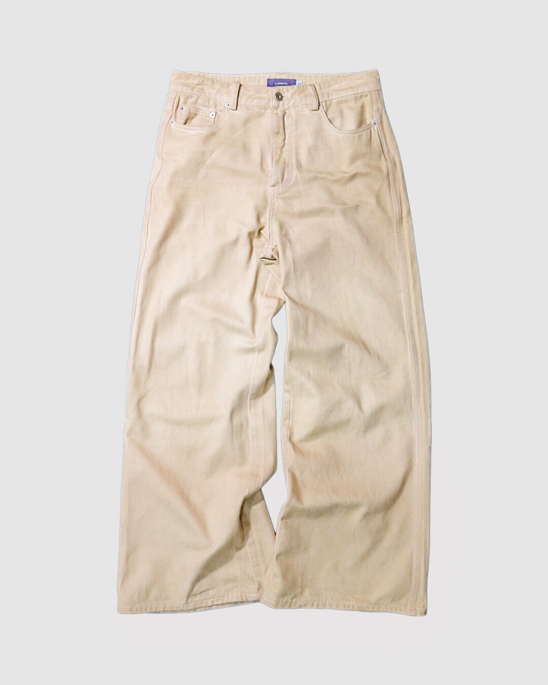 Lisen2 Chalk faded denim