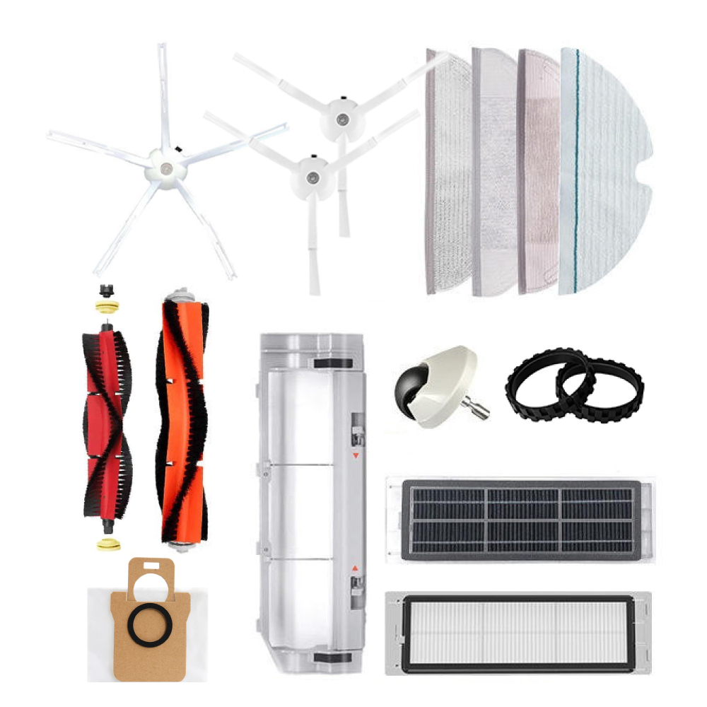 【小米 石頭】小米一代 1S 石頭 S50 T6 T7 掃地機 副廠配件 主刷 三腳邊刷 五腳邊刷 濾網 拖布 輪胎皮 方向輪