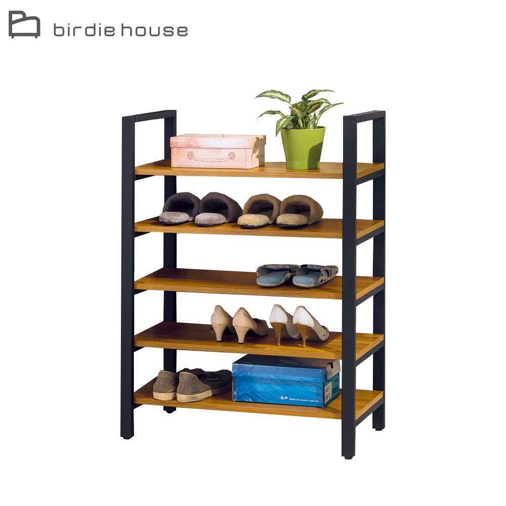 柏蒂家居-庫珀工業風2.7尺工業風低鞋架/展示置物架